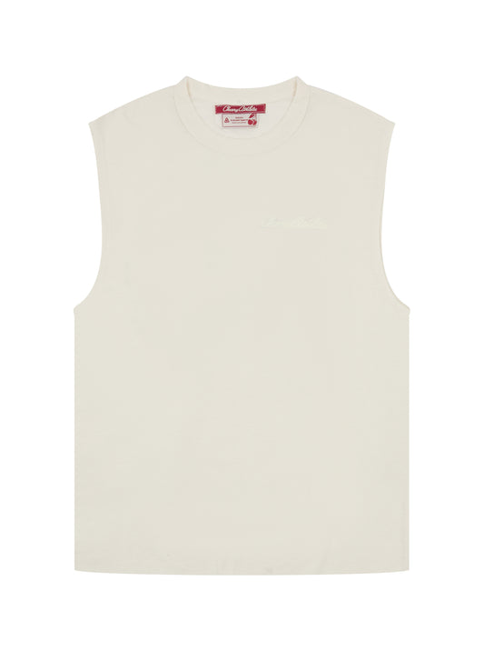 CROPPED FIGHTERS CHOICE TANK - Off-White