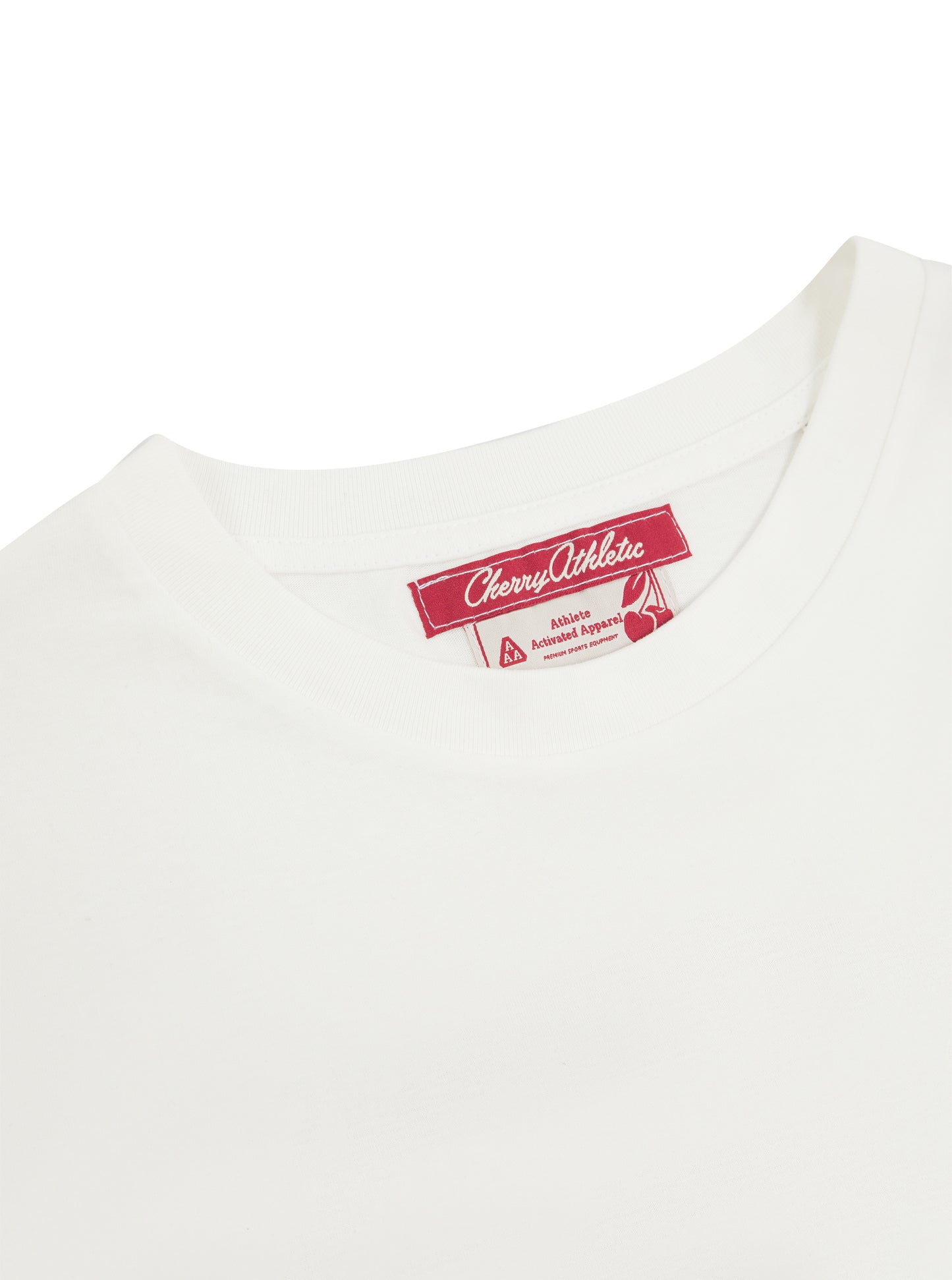 CROPPED FIGHTERS CHOICE T-SHIRT - Classic White